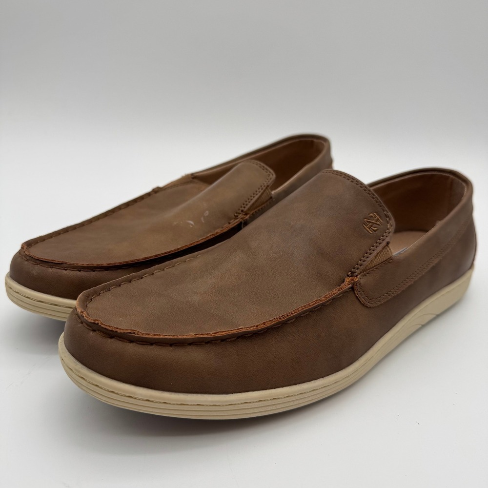 IZOD Seapoint Brown‎ Slip On Loafers Men's Size 10.5M Casual Shoes